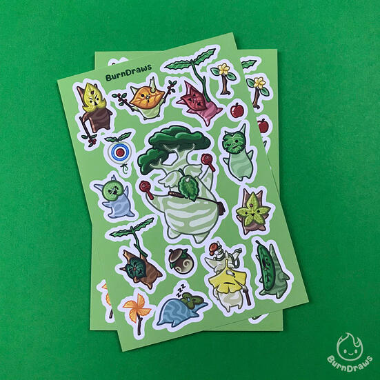 Korok Zelda Stickersheet