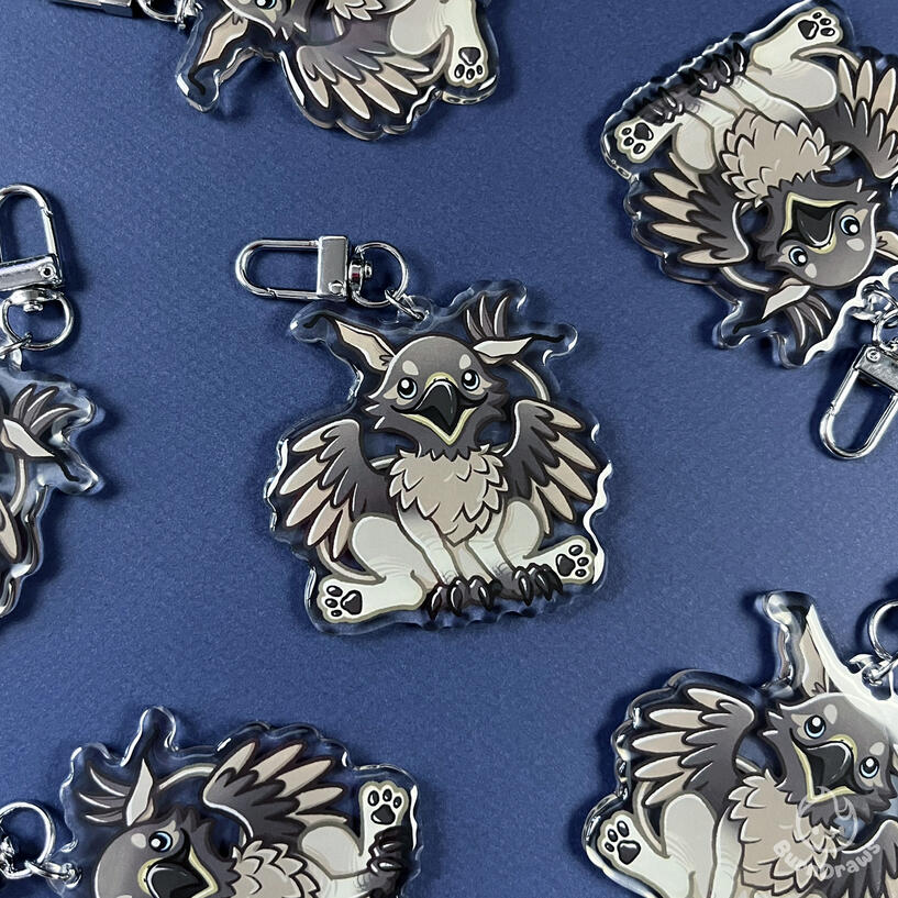 Dragon Age Assan Keychain | 2.5" Acrylic Charm