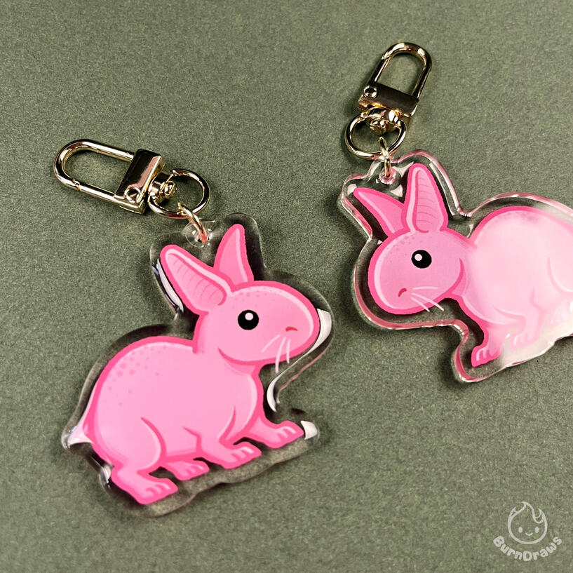 Dragon Age Nug Keychain | 2.5" Acrylic Charm