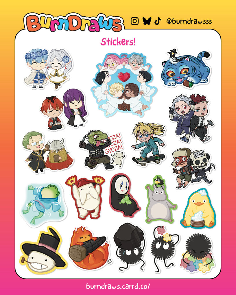 Catalog: Stickers Part 1