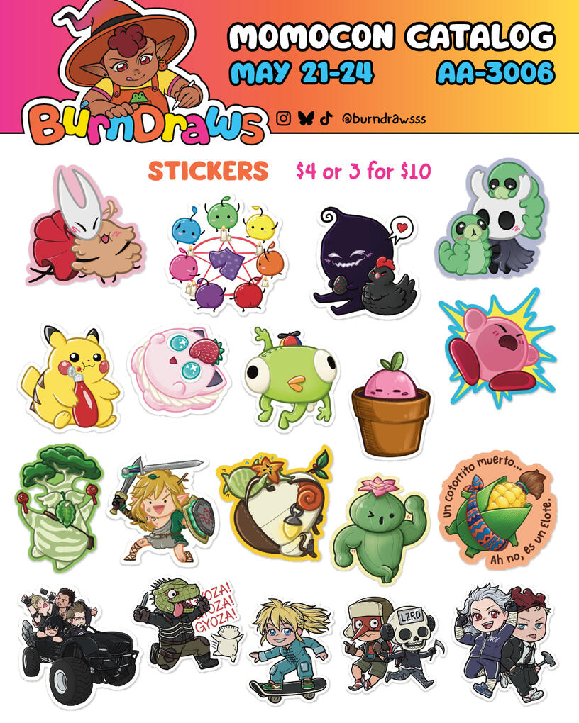 Catalog: Stickers Part 1