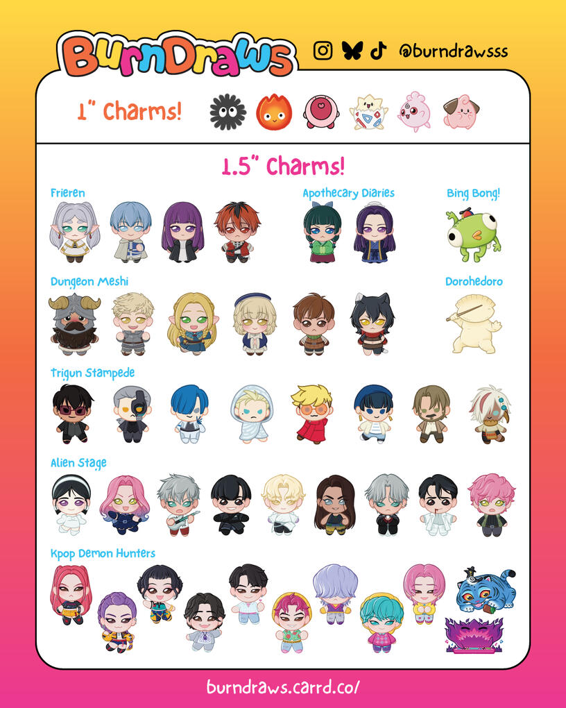 Catalog: Charms Part 1