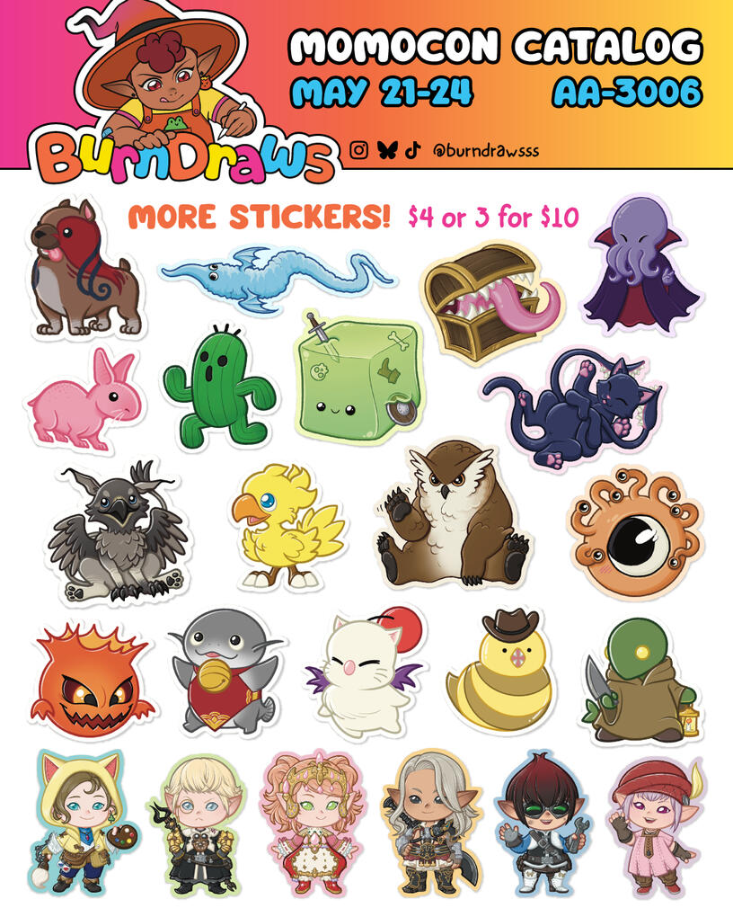 Catalog: Stickers Part 2