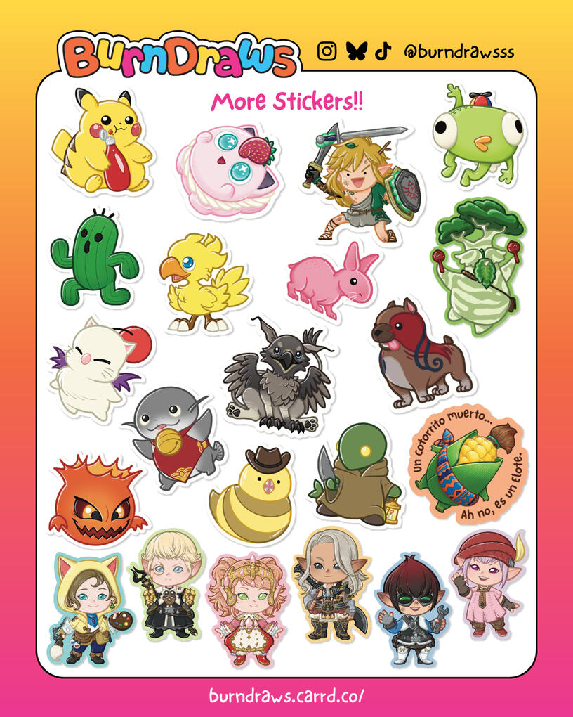 Catalog: Stickers Part 2